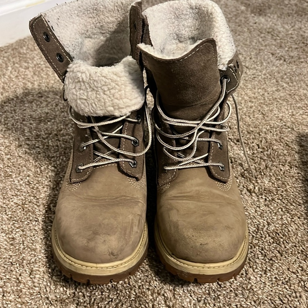 timberland fleece boot